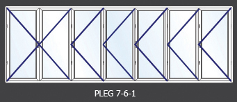 Puerta Plegable